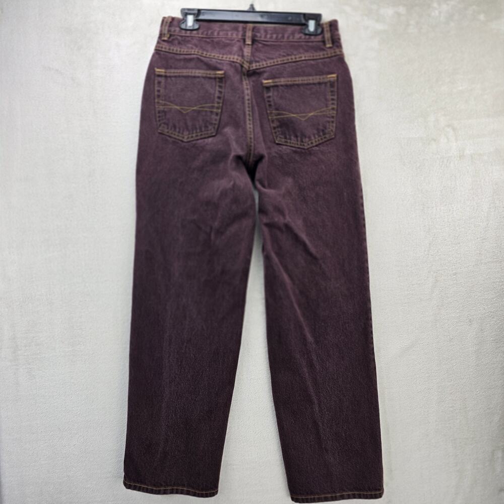 Vintage Anchor Blue Wide Leg Baggy Jeans 33x32 (Fits 30x30) USA Made Skater 90s - Picture 7 of 12